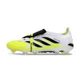 Adidas Predator 26 Elite Tongue Black, Yellow and White Firm Ground FG Football Boot