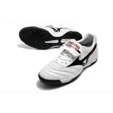 Mizuno Morelia Sala Classic White Black and Red Turf TF Football Boot