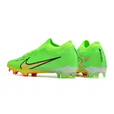 Nike Zoom Mercurial Vapor 15 Elite Green and Yellow Firm Ground FG Kids Football Boot