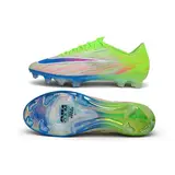 Nike Air Zoom Mercurial Superfly 11 Elite Green and Blue Firm Ground FG Football Boot - Lime/Peach