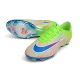 Nike Air Zoom Mercurial Superfly 11 Elite Green and Blue Firm Ground FG Football Boot - Lime/Peach
