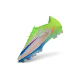 Nike Air Zoom Mercurial Superfly 11 Elite Green and Blue Firm Ground FG Football Boot - Lime/Peach