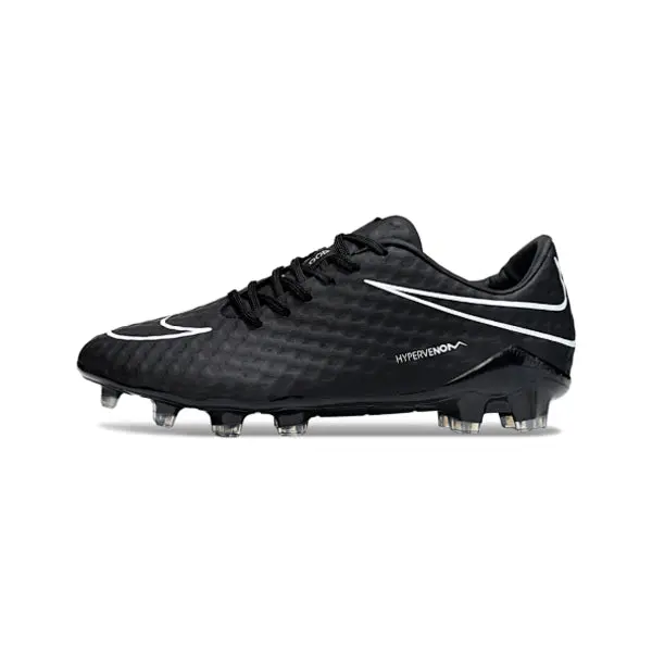 Nike Phantom Hypervenom Elite Black Firm Ground FG Football Boot