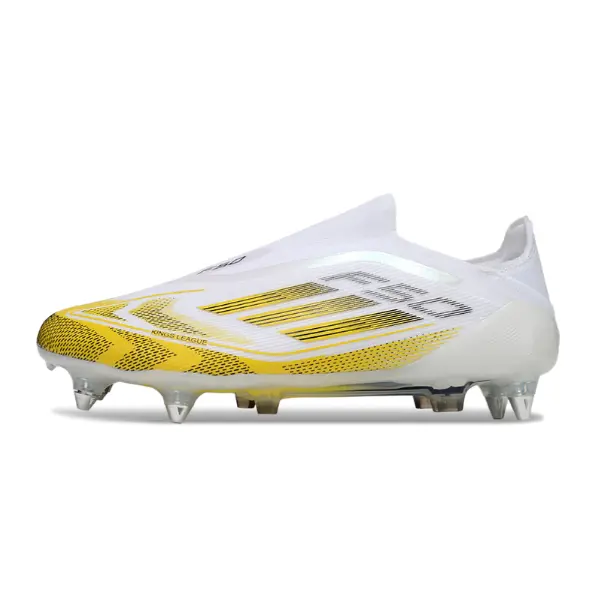 Adidas F50 Elite Laceless Kings League Pack Black and Red Mixed Studs SG Football Boot