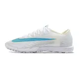 Nike Air Zoom Mercurial Superfly 11 Elite White and Light Blue Turf TF Kids Football Boot