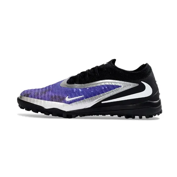 Nike Phantom 6 Elite Black and Purple Turf TF Football Boot