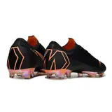 Nike Air Zoom Mercurial Vapor 12 Elite Black and Orange Firm Ground FG Football Boot
