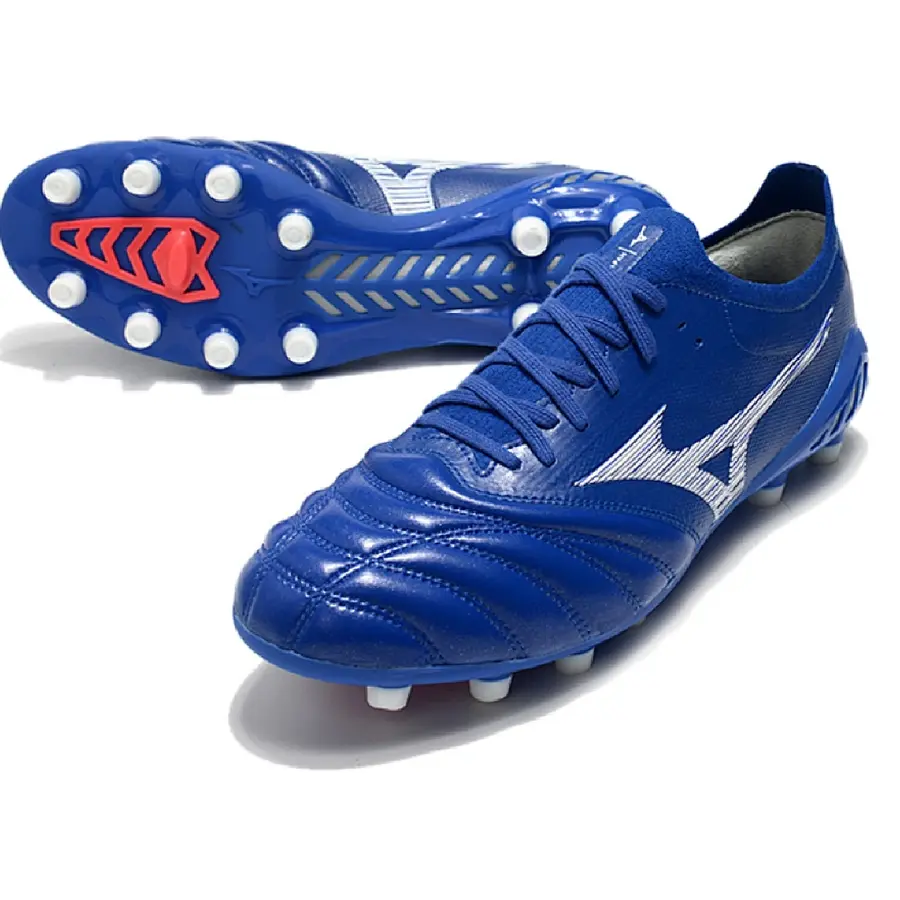 Mizuno Morelia Neo III Pro Blue Firm Ground FG Football Boot