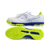 Mizuno Neo Sala Turf TF White Yellow and Blue Football Boot