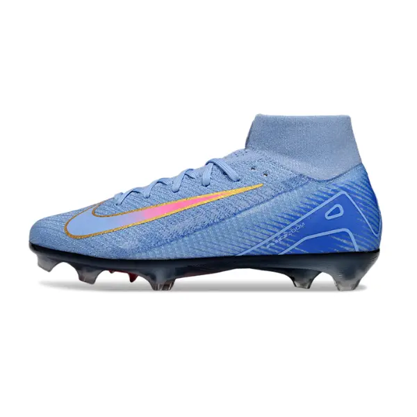 Nike Mercurial Superfly 10 Elite Blue Firm Ground FG Kids Football Boot