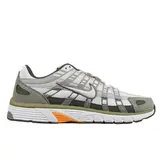 Nike P-6000 Gray and Green Running Shoes - Olive