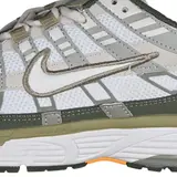 Nike P-6000 Gray and Green Running Shoes - Olive