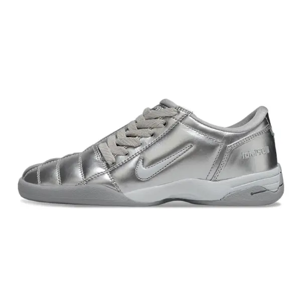 Nike Total 90 III Silver Indoor IC Football Boot - Silver Swoosh
