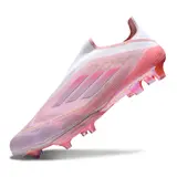 Adidas F50+ Elite Laceless Black and Yellow Firm Ground FG Football Boot - Pink/White