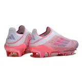 Adidas F50+ Elite Laceless Black and Yellow Firm Ground FG Football Boot - Pink/White