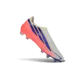 Adidas F50 Hyperfast Laceless Elite World Cup Pack Firm Ground FG Football Boot - White/Pink/Navy