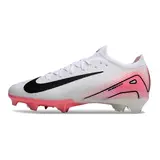 Nike Air Zoom Mercurial Vapor 16 Elite White and Pink Firm Ground FG Football Boot