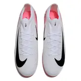 Nike Air Zoom Mercurial Vapor 16 Elite White and Pink Firm Ground FG Football Boot