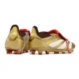 Adidas Predator 30 Elite Tongue Gold and Red Firm Ground FG Football Boot