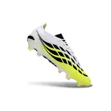 Adidas Predator 26 Elite White, Black and Yellow Firm Ground FG Football Boot
