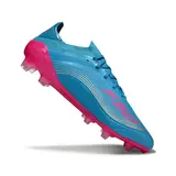 Adidas F50 Primeknit Elite Messi Blue and Pink Firm Ground FG Football Boot