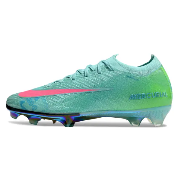 Nike Air Zoom Mercurial Vapor 16 Elite Cosmic Speed 2 Pack Firm Ground FG Football Boot - Teal/Pink