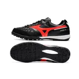 Mizuno Morelia Sala Black Red and White Turf TF Football Boot