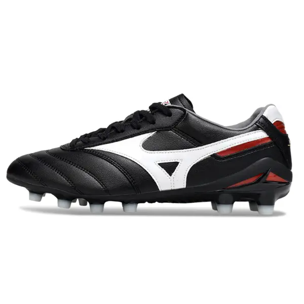Mizuno Morelia Neo 2 Elite Black and White Firm Ground FG Football Boot
