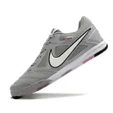 Nike SB Gato X Supreme Gray and White Indoor IC Football Boot