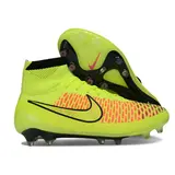 Nike Magista Obra ACC Elite Volt Yellow Firm Ground FG Football Boot