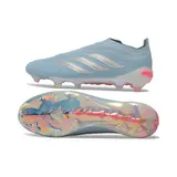 Adidas Predator 26 Elite Laceless Light Blue Firm Ground FG Football Boot