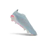 Adidas Predator 26 Elite Laceless Light Blue Firm Ground FG Football Boot