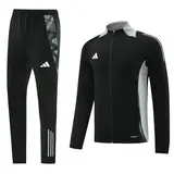 Adidas Black Cold Set Jacket and Pants - Black/Grey