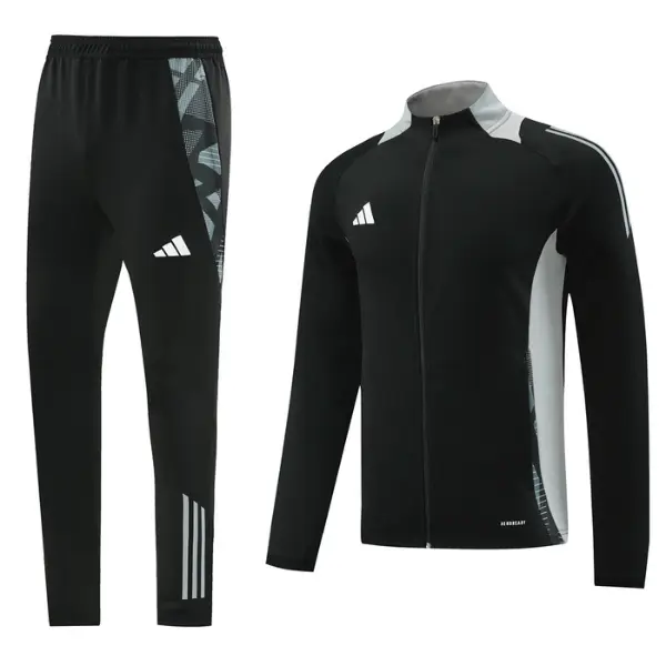 Adidas Black Cold Set Jacket and Pants - Black/Grey