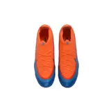 Nike Air Zoom Mercurial Vapor 17 Elite Blue and Orange Turf TF Kids Football Boot