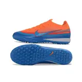 Nike Air Zoom Mercurial Vapor 17 Elite Blue and Orange Turf TF Kids Football Boot