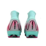 Nike Air Zoom Mercurial Superfly 10 Elite Kids Light Blue and Pink Artificial Ground AG Football Boot