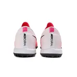 Nike Air Zoom Mercurial Superfly 11 Elite Pink and White Turf TF Kids Football Boot - Black Sole