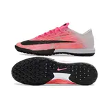 Nike Air Zoom Mercurial Superfly 11 Elite Pink and White Turf TF Kids Football Boot - Black Sole