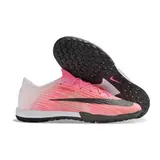 Nike Air Zoom Mercurial Superfly 11 Elite Pink and White Turf TF Kids Football Boot - Black Sole