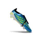Adidas Predator 26 Elite Tongue Blue, White and Black Kids Firm Ground FG Football Boot