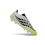 Adidas Predator 26 Elite Fluorescent Green, Black and White Firm Ground FG Football Boot