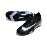 Nike Zoom Mercurial Vapor 16 Elite Black and White Kids Turf TF Football Boot