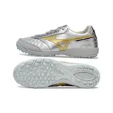 Mizuno Morelia Neo 4 Silver and Gold Turf TF Football Boot