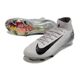 Nike Air Zoom Mercurial Superfly 10 Elite Grey Firm Ground FG Football Boot