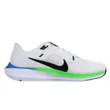 Nike Air Zoom Pegasus 40 White and Green Running Shoes - White/Volt Blue