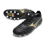 Mizuno Morelia Neo IV Elite Black and Gold Firm Ground FG Football Boot
