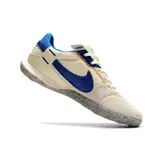 Nike Streetgato White Gray and Blue Indoor IC Football Boot