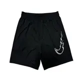 Nike Black Shorts - Vertical Swoosh