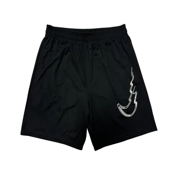 Nike Black Shorts - Vertical Swoosh